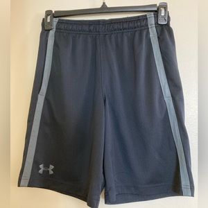 Dark Navy Blue Under Armour Shorts- Adult Small- Heat Gear- Loose Fit